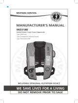 Mustang Survival Life Jacket MD3188 User manual