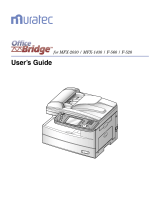 Muratec Printer MFX-2030 User manual