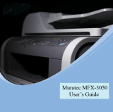 Muratec Printer MFX-3050 User manual