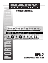 Nady Systems Stereo System RPA-2 User manual