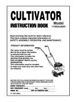 Murray Cultivator 11052x92D User manual