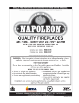 NAPOLEON BGD40-P User manual