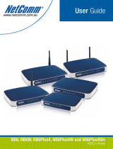 Netcomm Network Router NB6PLUS4WN User manual
