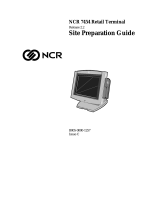 NCR Credit Card Machine NCR7454 User manual