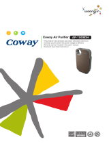 Coway Air Purifier AP-1008DH User manual