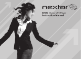 Nextar MP3 Player Digital MP3 Player User manual