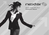Nextar MP3 Player MA555 User manual