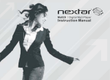 Nextar MP3 Player Ma828 User manual