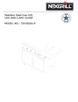 Nexgrill Gas Grill 720-0018-LP User manual