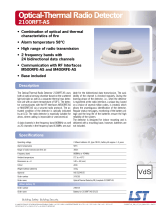LST Smoke Alarm 2100RFT-AS User manual