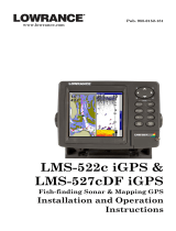 Lowrance LMS-522c iGPS User manual