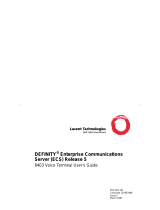 Lucent Technologies Definity 8403 User manual