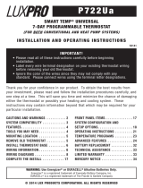 Lux Products P722Ua User manual