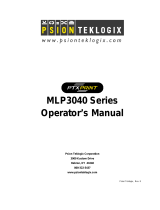 Psion Teklogix MLP 3040 Series User manual