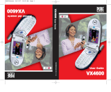 Pure Digital Cell Phone VX4600 User manual