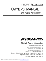Pyramid RDCAP15 User manual