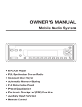 Pyle Car Stereo System PLCD11MRKT User manual