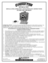 Quadra-Fire Stove 3100 User manual