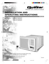 Panasonic Air Conditioner HQ-2102UH User manual