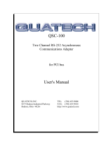 Quatech QSC-100 User manual