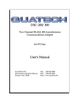 B&B Electronics Network Card DSC-200/300 User manual