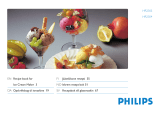 Philips Frozen Dessert Maker HR2305 User manual