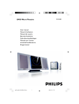 Philips Home Theater Screen MCD288 User manual