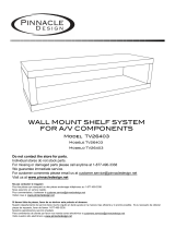 Pinnacle Design TV Mount TV26403 User manual