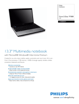 Philips Laptop 13NB8504 User manual