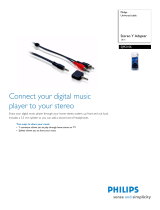 Philips MP3 Player Accessories SJM2106 User manual
