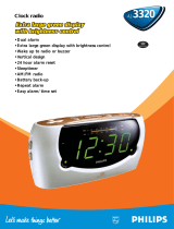 Philips Clock Radio AJ 3320 User manual