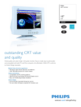 Philips Computer Monitor 105S69 User manual