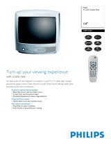 Philips CRT Television 14PT1347 User manual