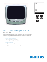 Philips CRT Television 14PT1356 User manual