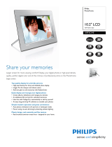 Philips Digital Photo Frame 10FF3CME User manual