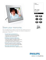 Philips Digital Photo Frame 8FF3CME User manual