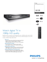 Philips DVR DVDR5520H User manual