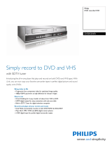 Philips DVD Recorder DVDR3545V User manual