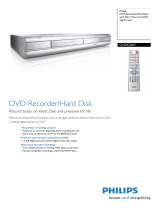 Philips DVD Recorder DVDR520H/97 User manual