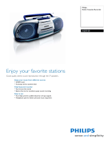 Philips Portable CD Player AQ5120 User manual