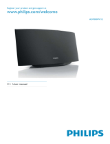 Philips Speaker AD7000W/12 User manual