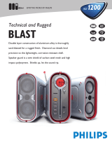 Philips Speaker MZ1200 User manual