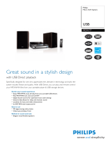 Philips Speaker System MCM177 User manual