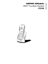 Philips Telephone C244 User manual