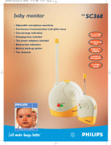Philips Baby Monitor SC368 User manual