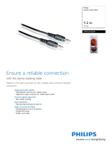 Philips TV Cables SWA2162W User manual