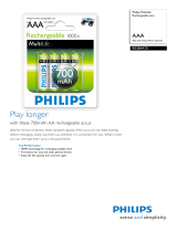 Philips Battery Charger R03B4A70 User manual