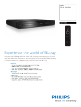 Philips Blu-ray Player BDP3000 User manual