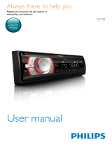 Philips Car Stereo System CE132 User manual
