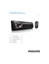 Philips Car Stereo System CE151 User manual